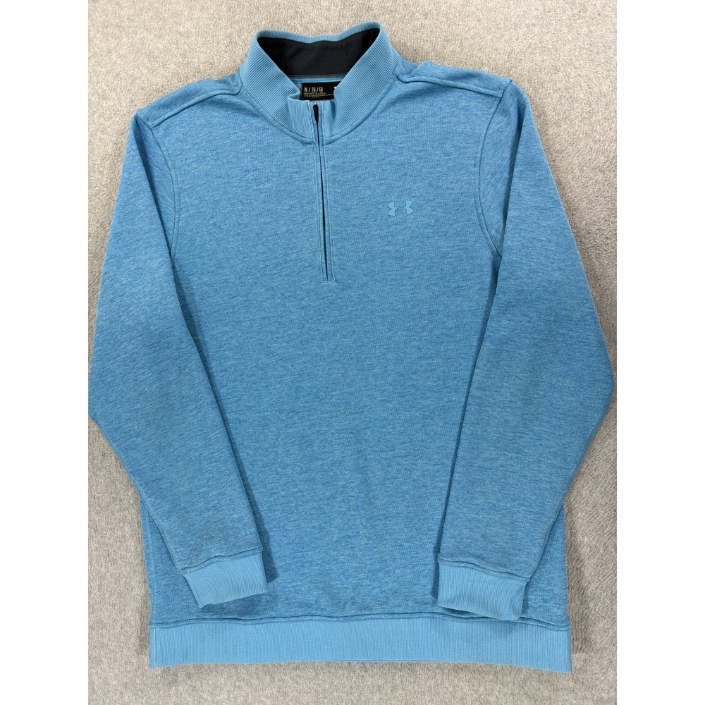 Under Armour STORM 1/4 Zip Pullover Sweater (Men's XL) Blue